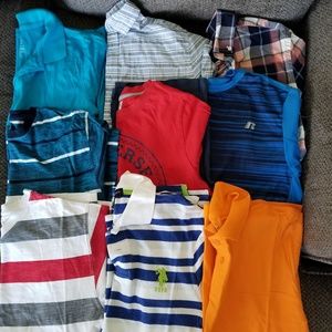 Boys Summer Shirts Lot